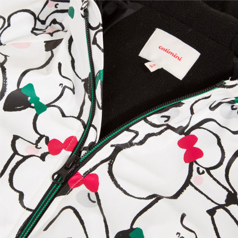 Catimini Little Girl 2 in 1 Cats & Dogs Printed Rain Jacket (Size 2, 3)