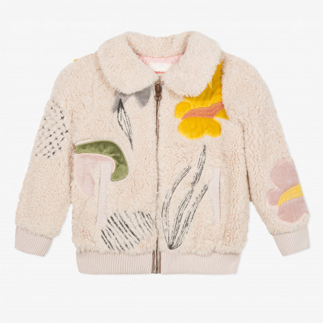 Catimini Girl's Faux Fur Bomber Jacket (Size 2, 4)