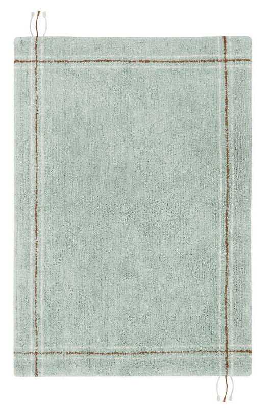 Washable Rug Cuisine Blue Sage XS