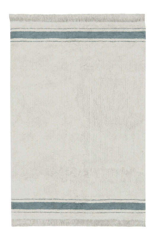 Washable Rug Gastro Vintage Blue XS