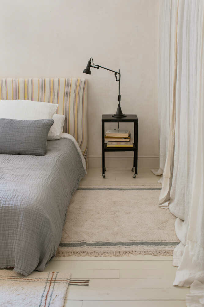 Washable Rug Gastro Vintage Blue XS