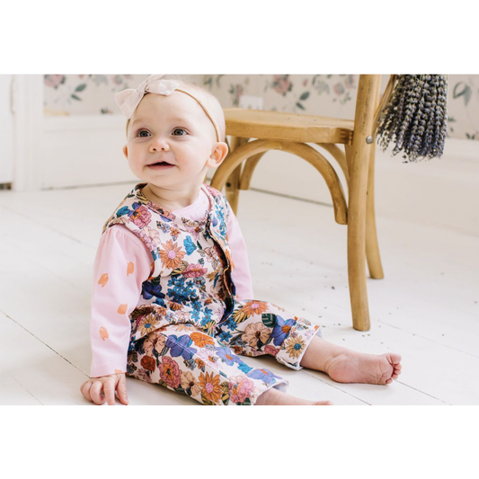 Floral Fancy Romper Set