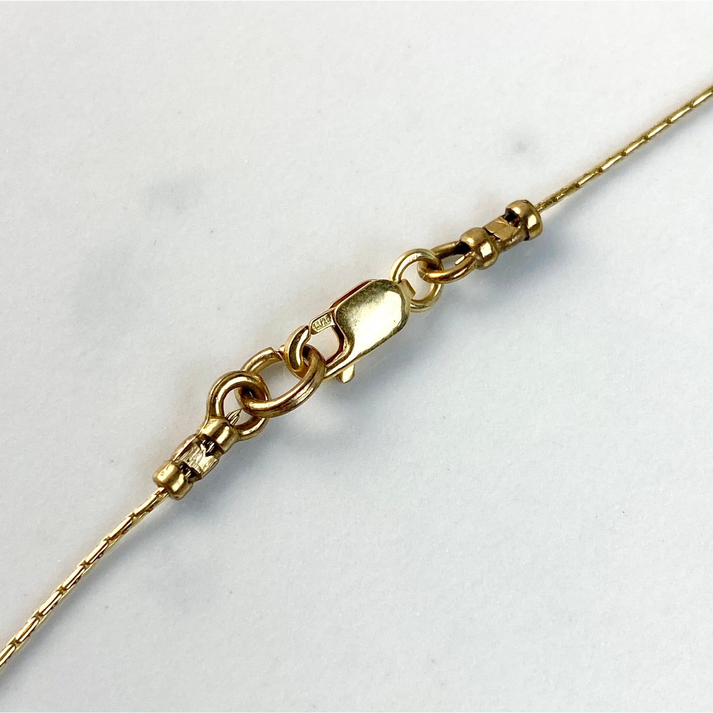Mother of Pearl Initial Necklace