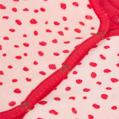 Catimini Baby Girl Mini Animal Print Reversible Jersey (6m, 9m, 12m)