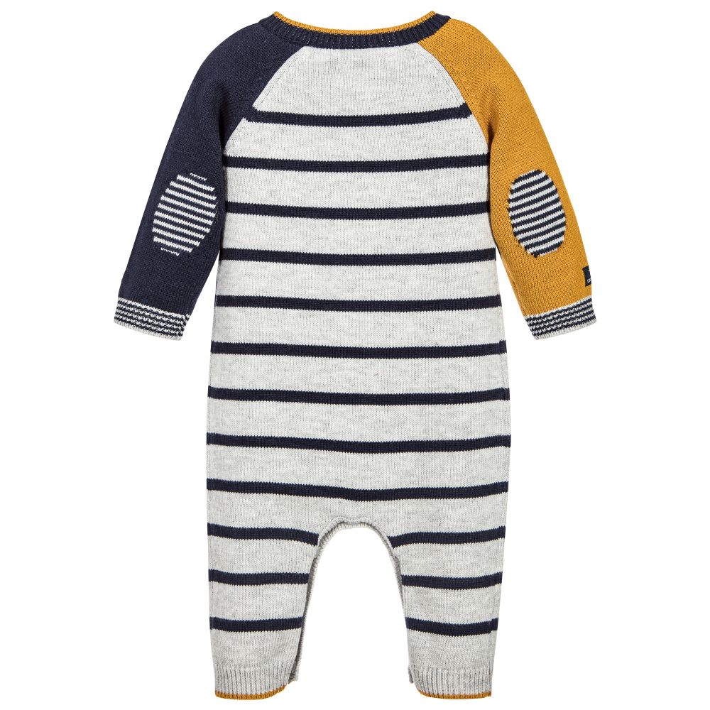 Catimini: Knitted Dog Jumpsuit (3m, 12m)