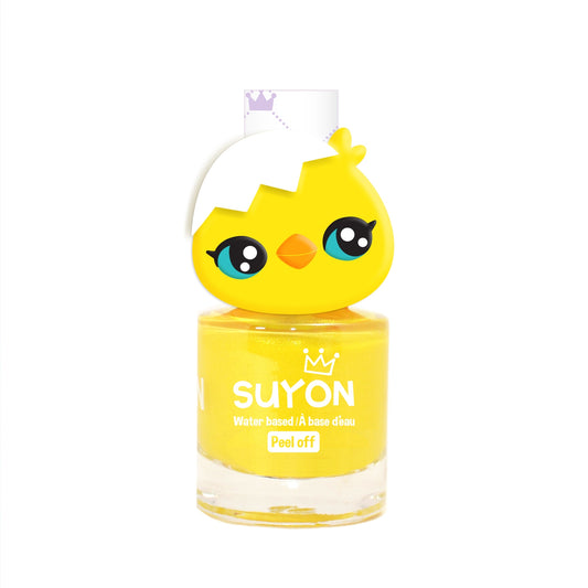 SUYON All Natural Water Based Chick Ring Nail Polish - Pearl Yellow