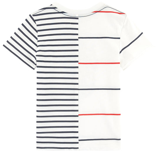 Catimini Marine Print T-Shirt (Size 4, 5, 6, 8)