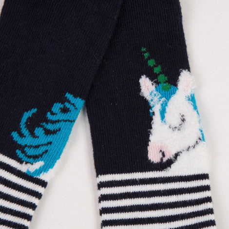Catimini Fancy Unicorn Baby Tights (6-12m))