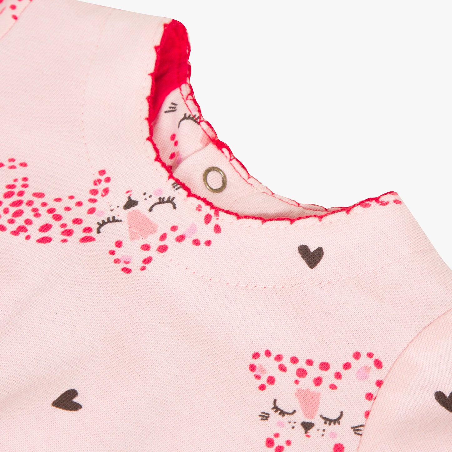 Catimini Baby Girl Panther Print Bubble Dress (Size 6m, 9m)