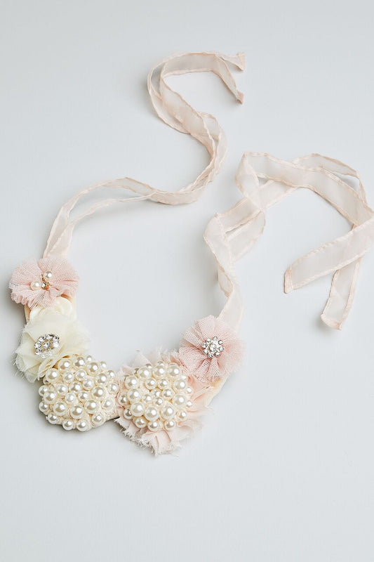 Miss Rose Sister Violet - Pink Whimsy Necklace