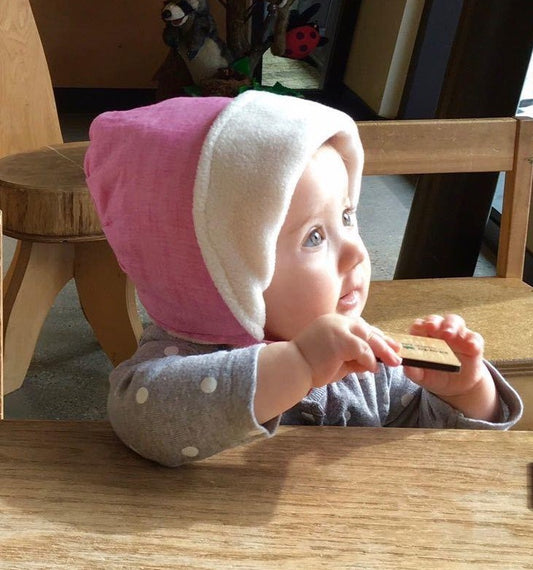 Skibonnet in Perfect Pink