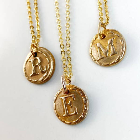 Small CharmInitial Necklace