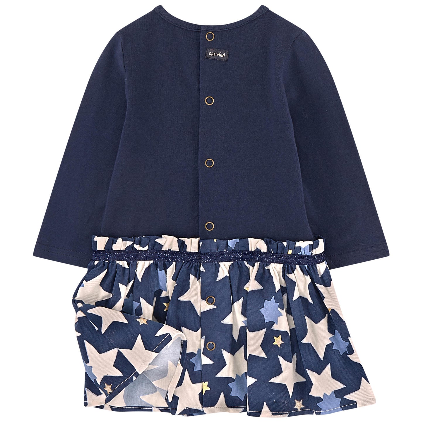 Catimini Two-material Dress 2017 Fall & Winter