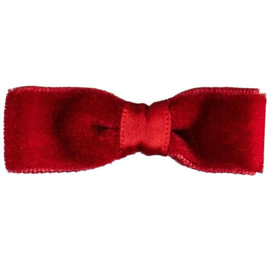 Natalie Velvet Bow Hair Clip