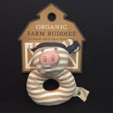 Farm Buddies Pork Chop Rattle