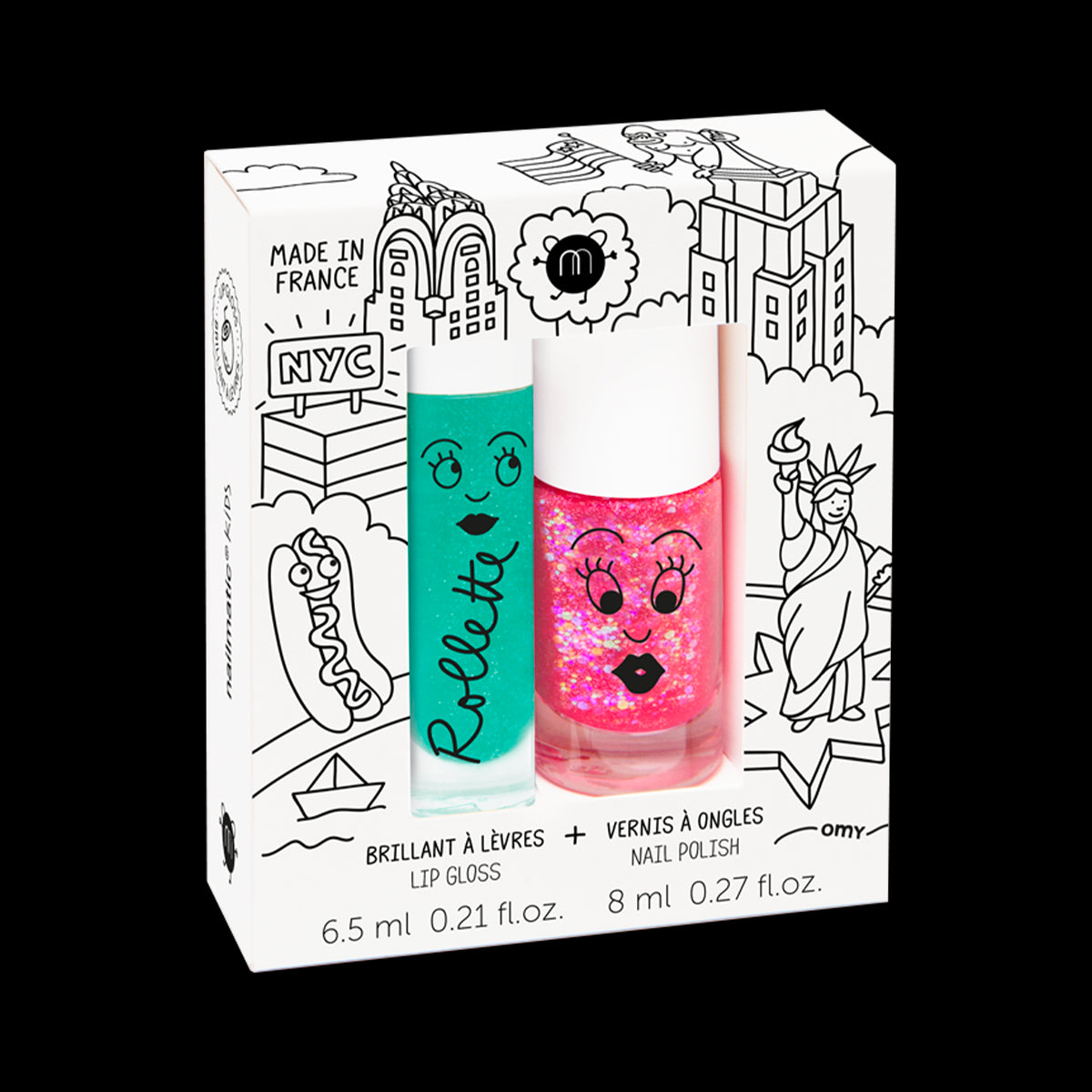 Nailmatic - I Love NYC Lip Gloss + Nail Polish