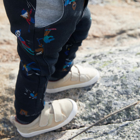 Catimini Little Boy Neo Jogging Knit with Ski Print (Size 6m)