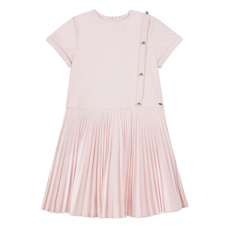 Tartine et Chocolat Pink Pleated Dress (Size 6, 12, 14)