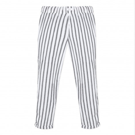 Catimini Girl's Striped Fluid Pants (Size 4, 6)