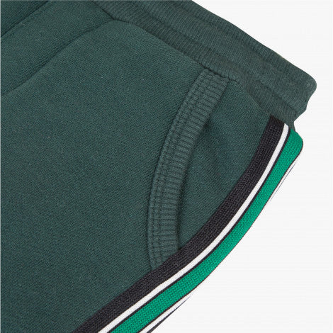 Catimini Little Boy Striped Green Fleece Joggers (6m, 18m, 2T)