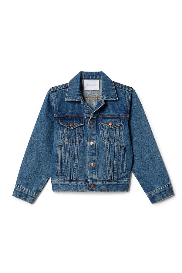 Phyllis Unicorn Denim Jacket (Size 2, 4)