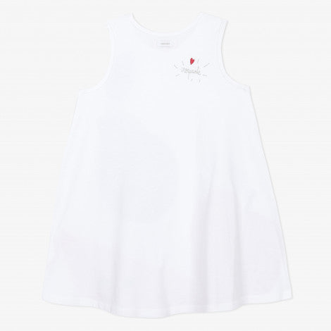 Catimini Girl's Knit Dress with Printed Panel (Size 4)