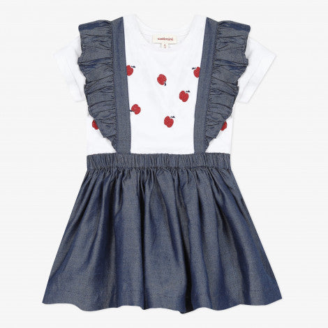 Catimini Baby Girl's T-shirt and Dress Set (12m, 18m, 3A, 4A)