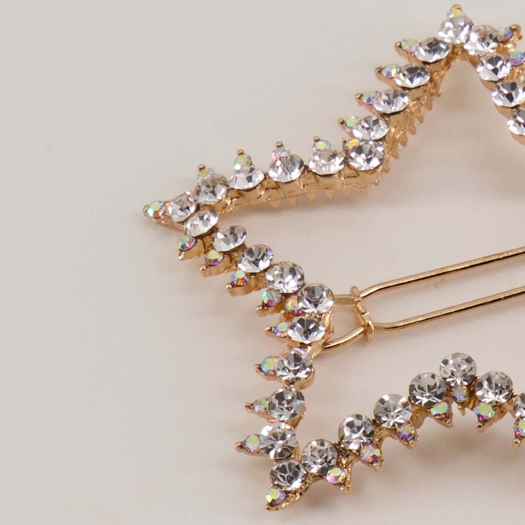 The Alexa Diamante Star Hair Clip