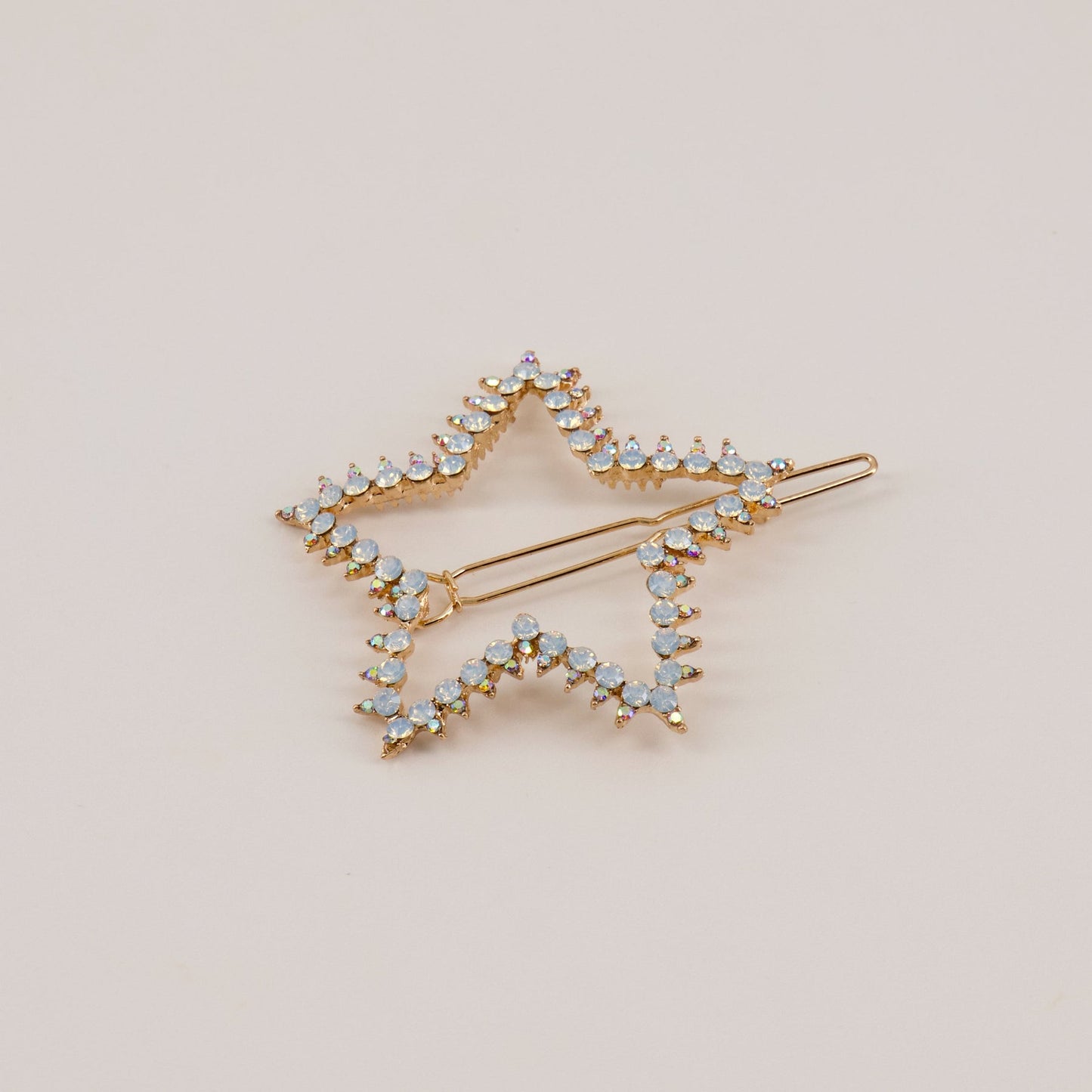 The Alexa Star Blue Diamante Hair Clip