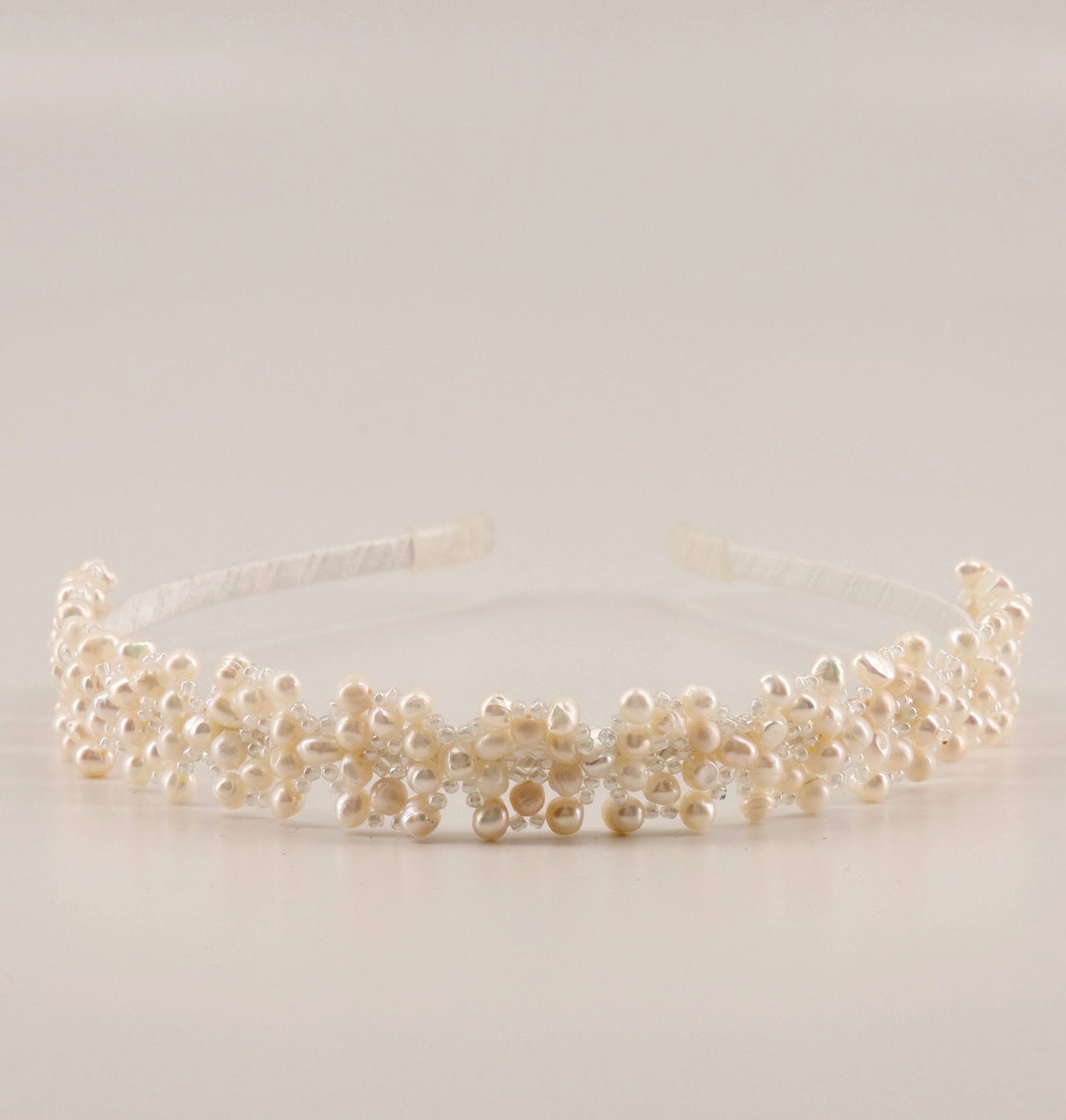 The Alexandra Fresh Water Pearl Designer Headband