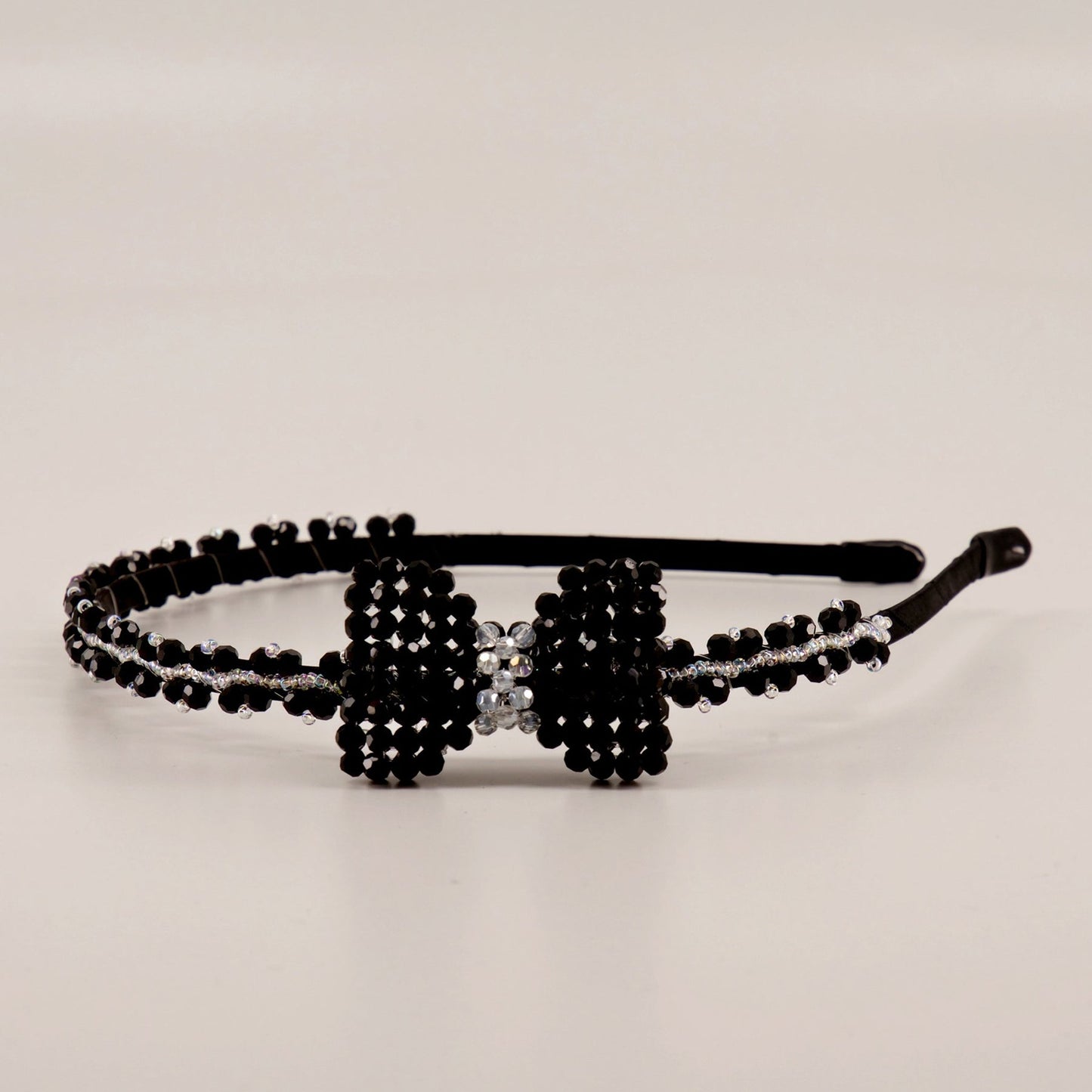 Designer Crystal Headband - The Alice Bow