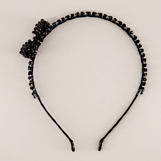 Designer Crystal Headband - The Alice Bow
