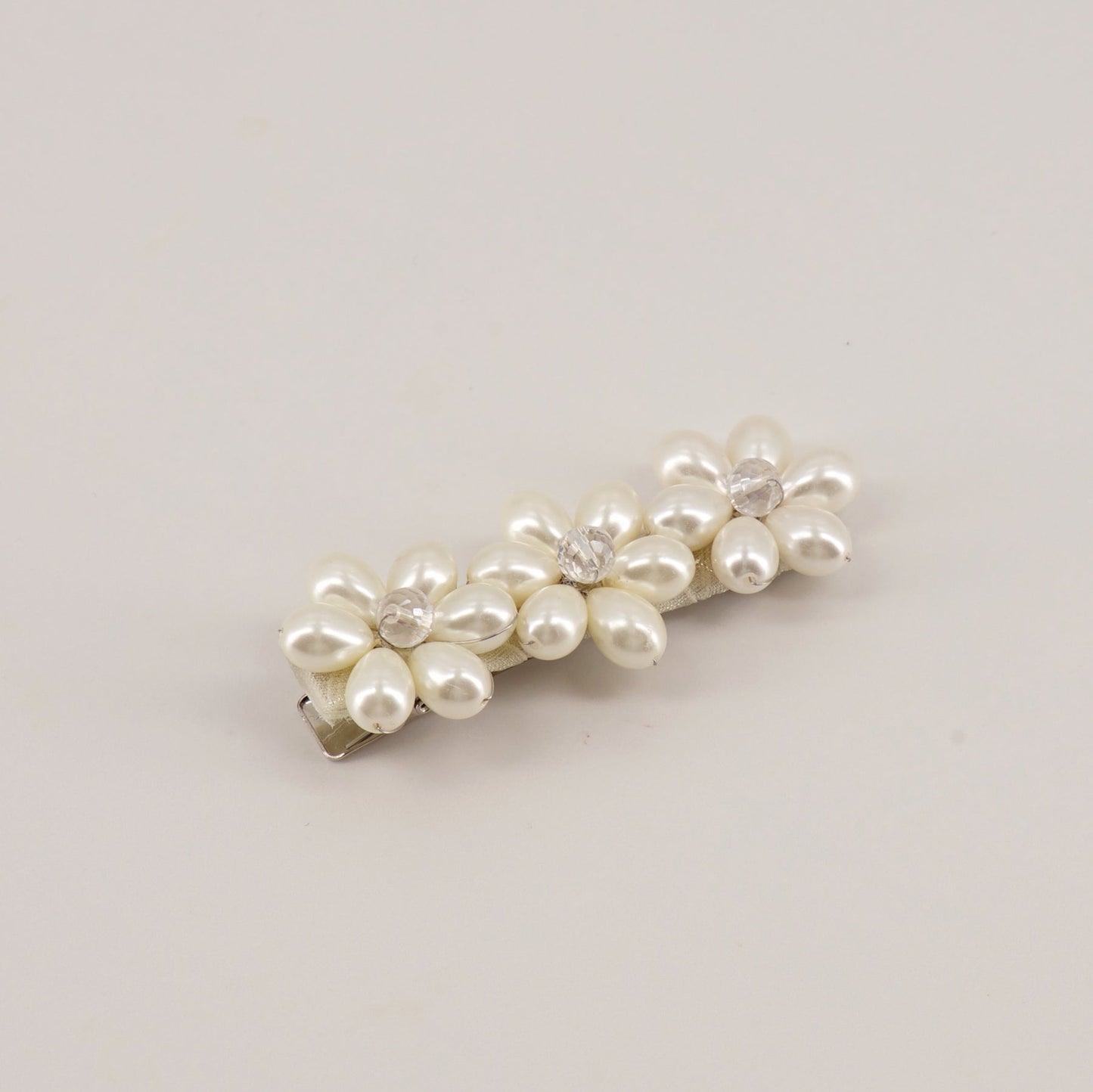 The Lady Tiffany Pearl Flower Luxury Hair Clip