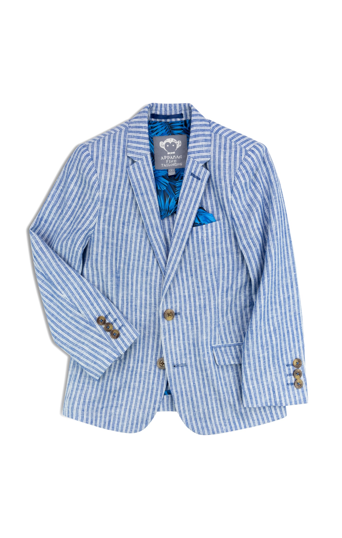 Appaman Boy's Sports Jacket in Cabana Stripe