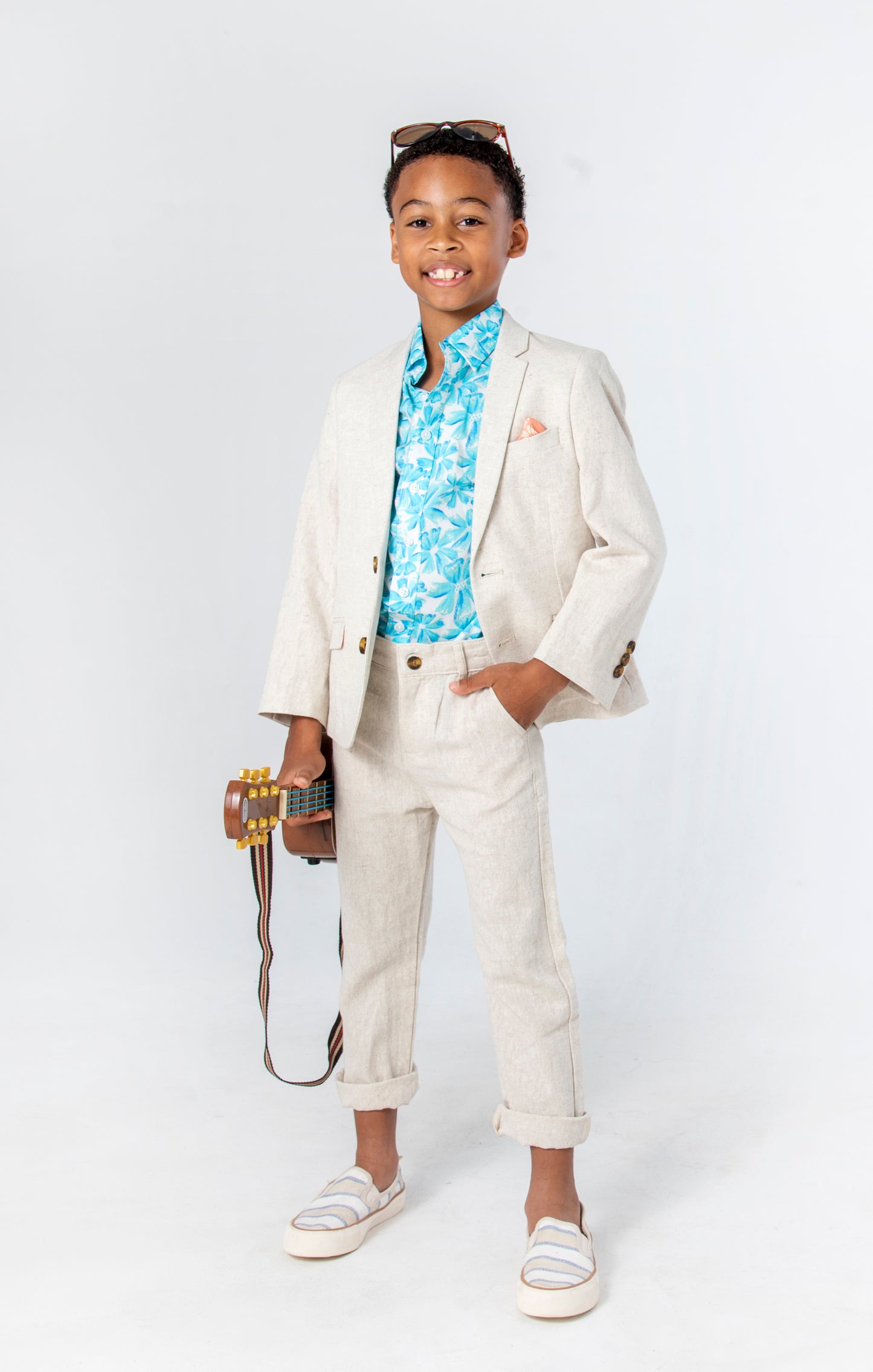 Appaman Boy's Sports Jacket in Papyrus