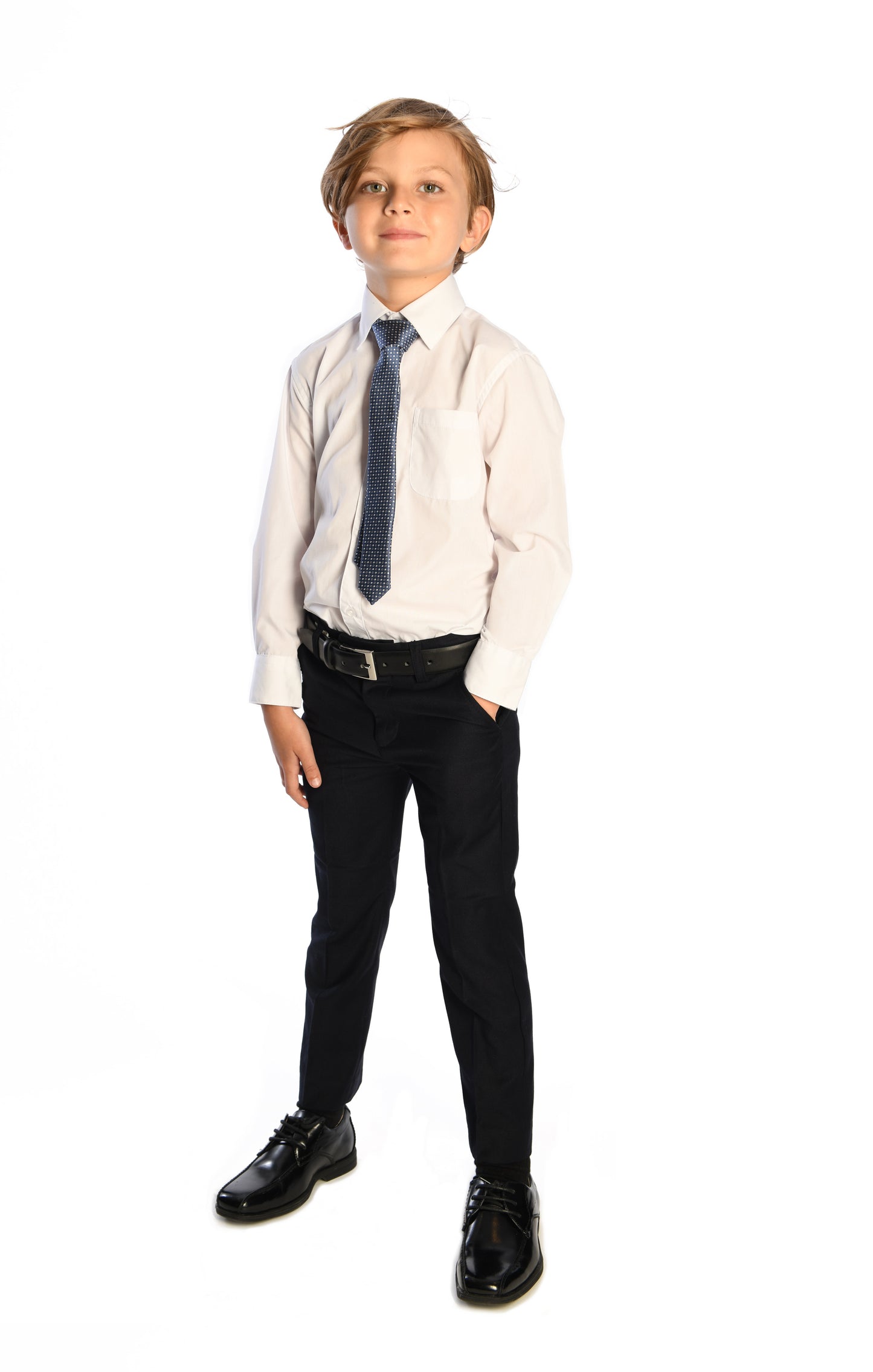 Appaman Boy's Mod Suit Pants - Navy Blue