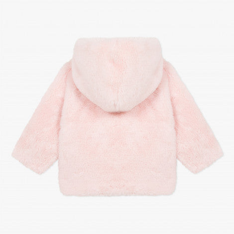 Catimini Baby Girl Reversible Cozy Jacket (Size 6m, 9m, 12m, 18m)