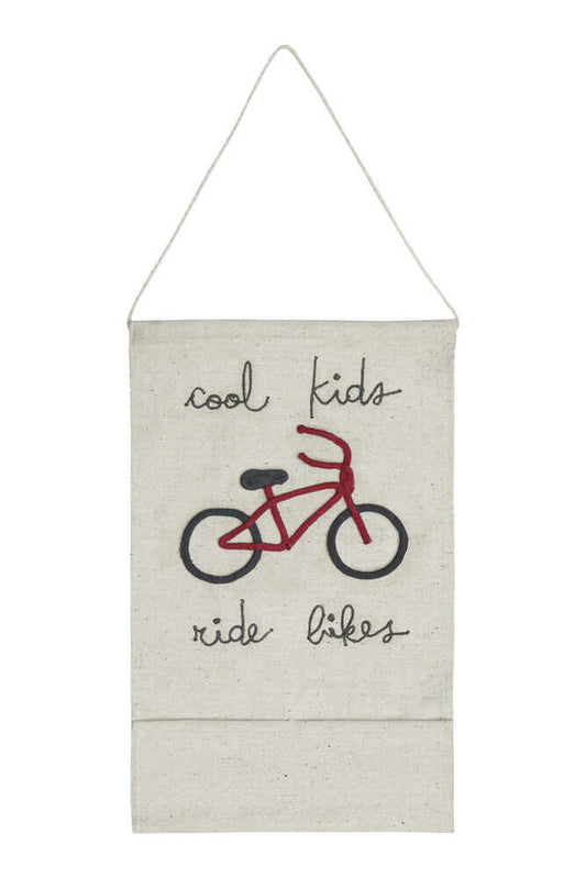 Wall Pocket Hanger Cool Kids Ride Bikes