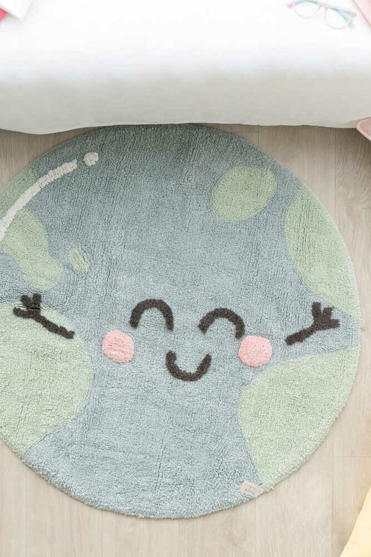 Washable Cotton Rug Big Big World
