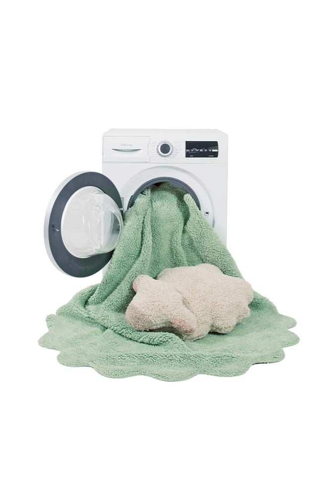 Washable Rug Puffy Sheep