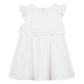 Tartine et Chocolat White Dress with Broderie Anglaise