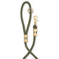 Olive Marine Rope Dog Leash