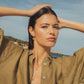 Lysia Dark Green Earrings | Jewelry Gold Gift Waterproof