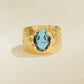 Carmen Blue Ring | Jewelry Gold Gift Waterproof