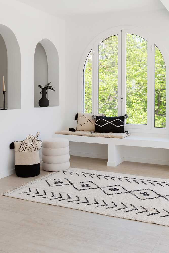 Lorena Canals Washable AREA RUG BEREBER RHOMBS