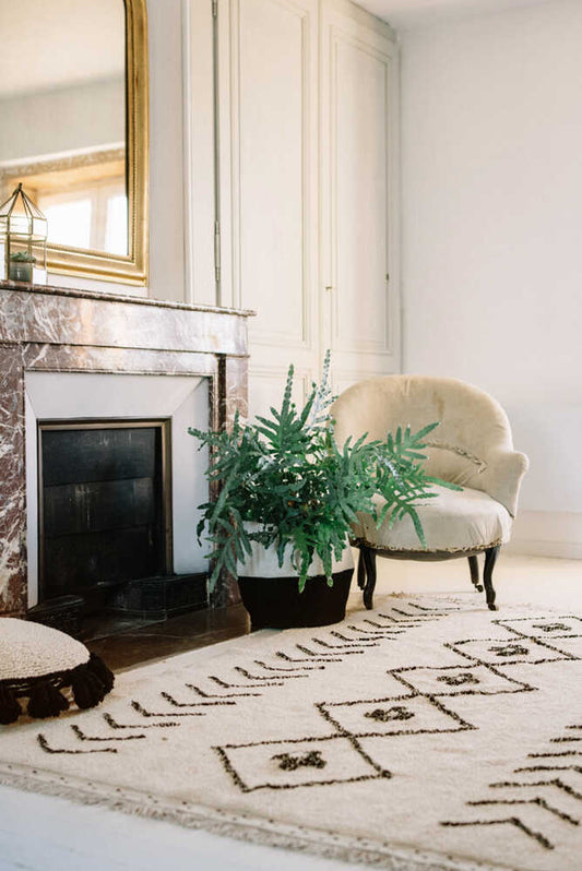 Lorena Canals Washable AREA RUG BEREBER RHOMBS