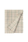 Lorena Canals HANDLOOM KID BED THROW TARTAN BLUE SAGE