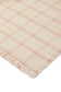 Lorena Canals HANDLOOM KID BED THROW TARTAN Rose