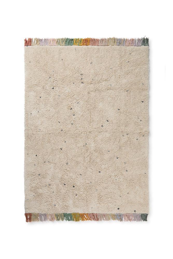 Lorena Canals WASHABLE COTTON RUG STARDUST 4'x5'3"