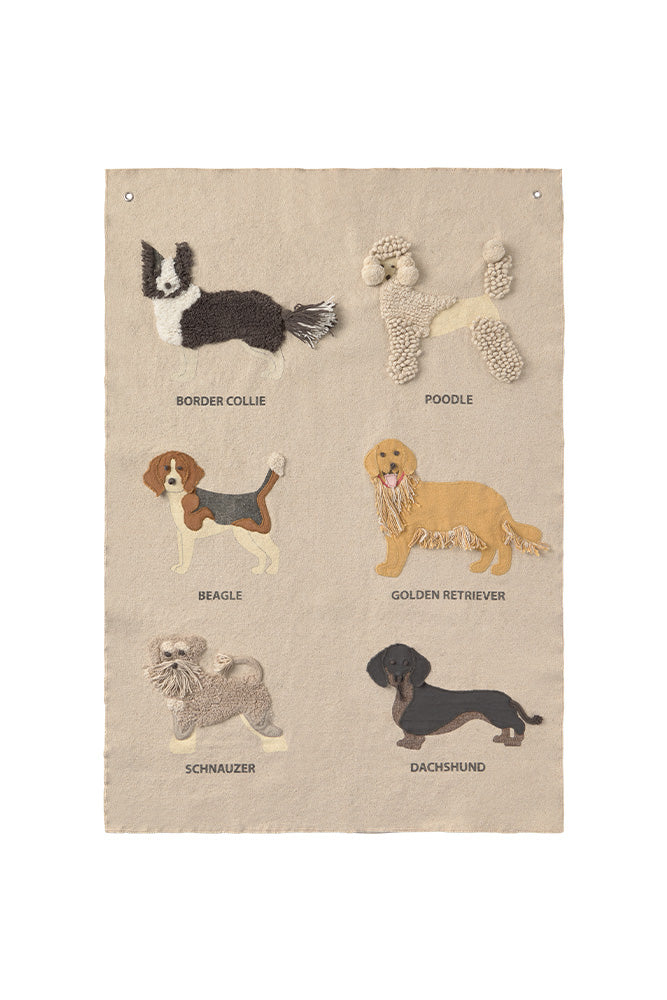Lorena Canals WALL HANGERS DOGS